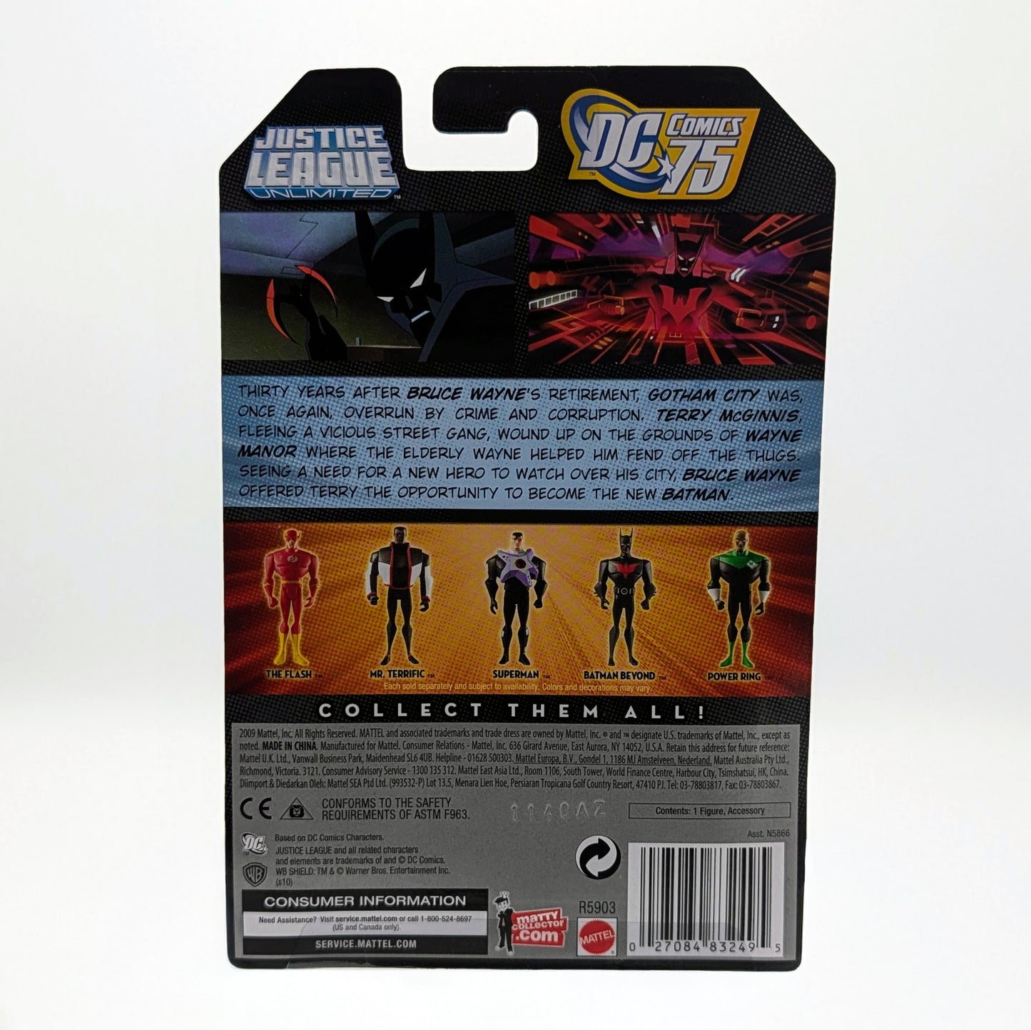 DC Universe Justice League Unlimited Fan Collection Batman Beyond