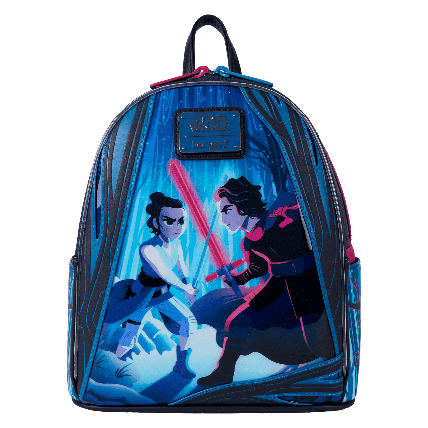 Star Wars The Force Awakens Rey & Kylo Light-Up Mini Backpack