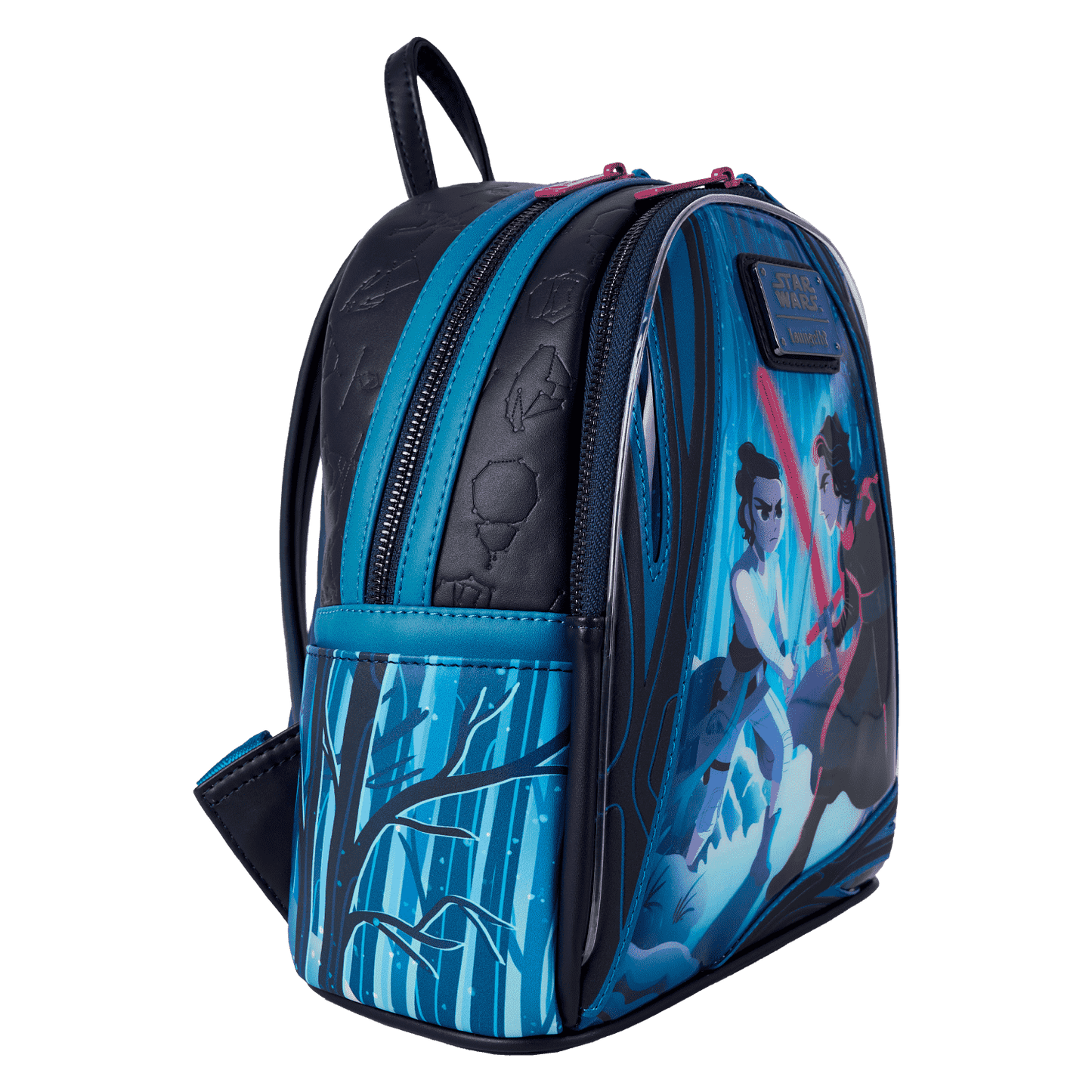 Star Wars The Force Awakens Rey & Kylo Light-Up Mini Backpack