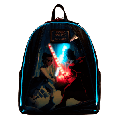 Star Wars The Force Awakens Rey & Kylo Light-Up Mini Backpack
