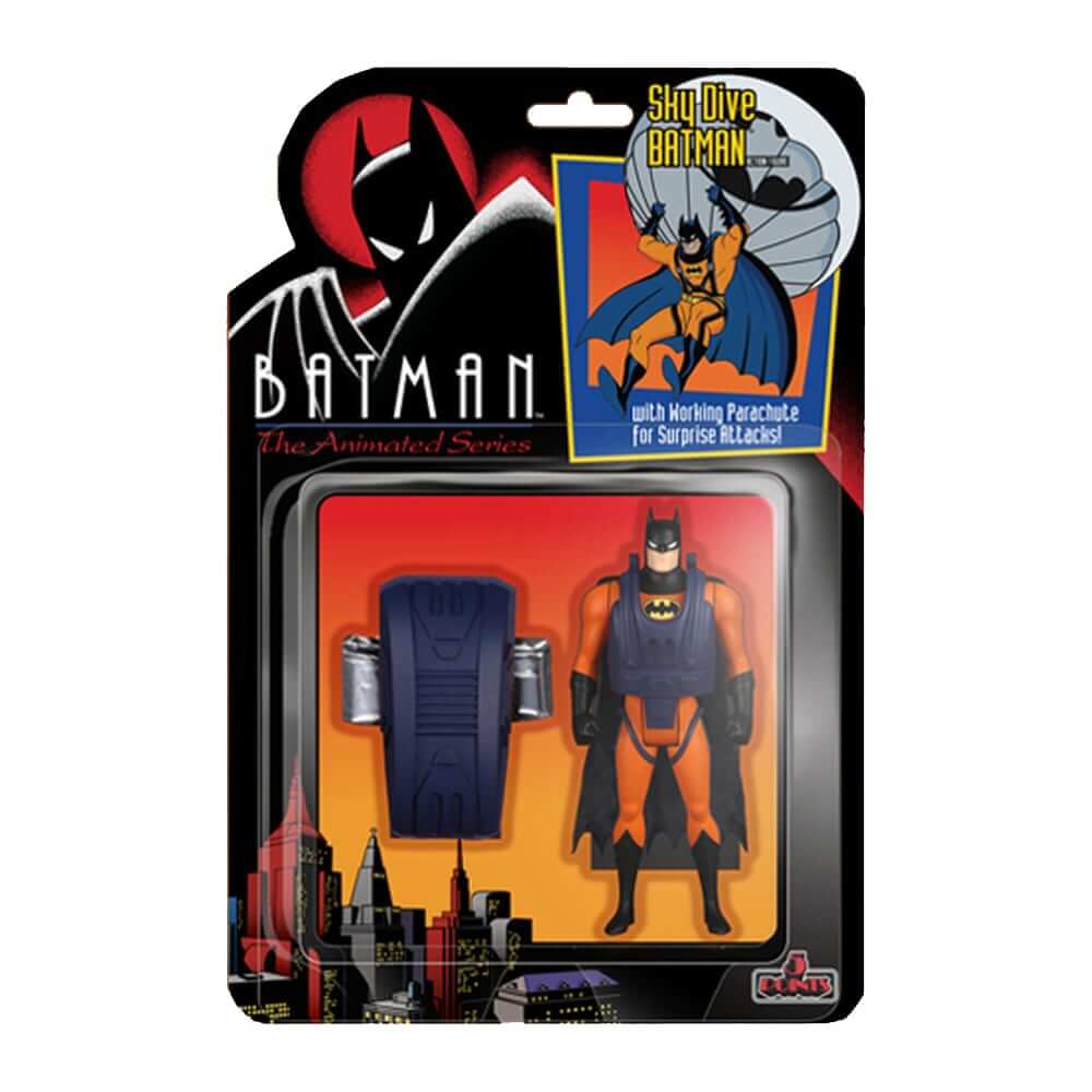 DC Batman: The Animated Series Sky Dive Batman 3.75" Scale Figure