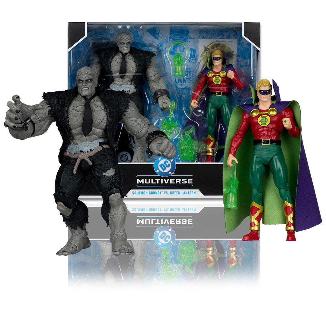 DC Multiverse Solomon Grundy vs. Green Lantern 2-Pack [JSA]