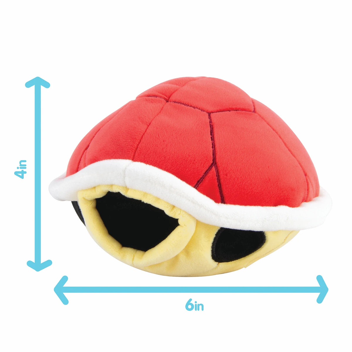 Mario Kart Club Mocchi-Mocchi- Red Shell 6" Junior Plush