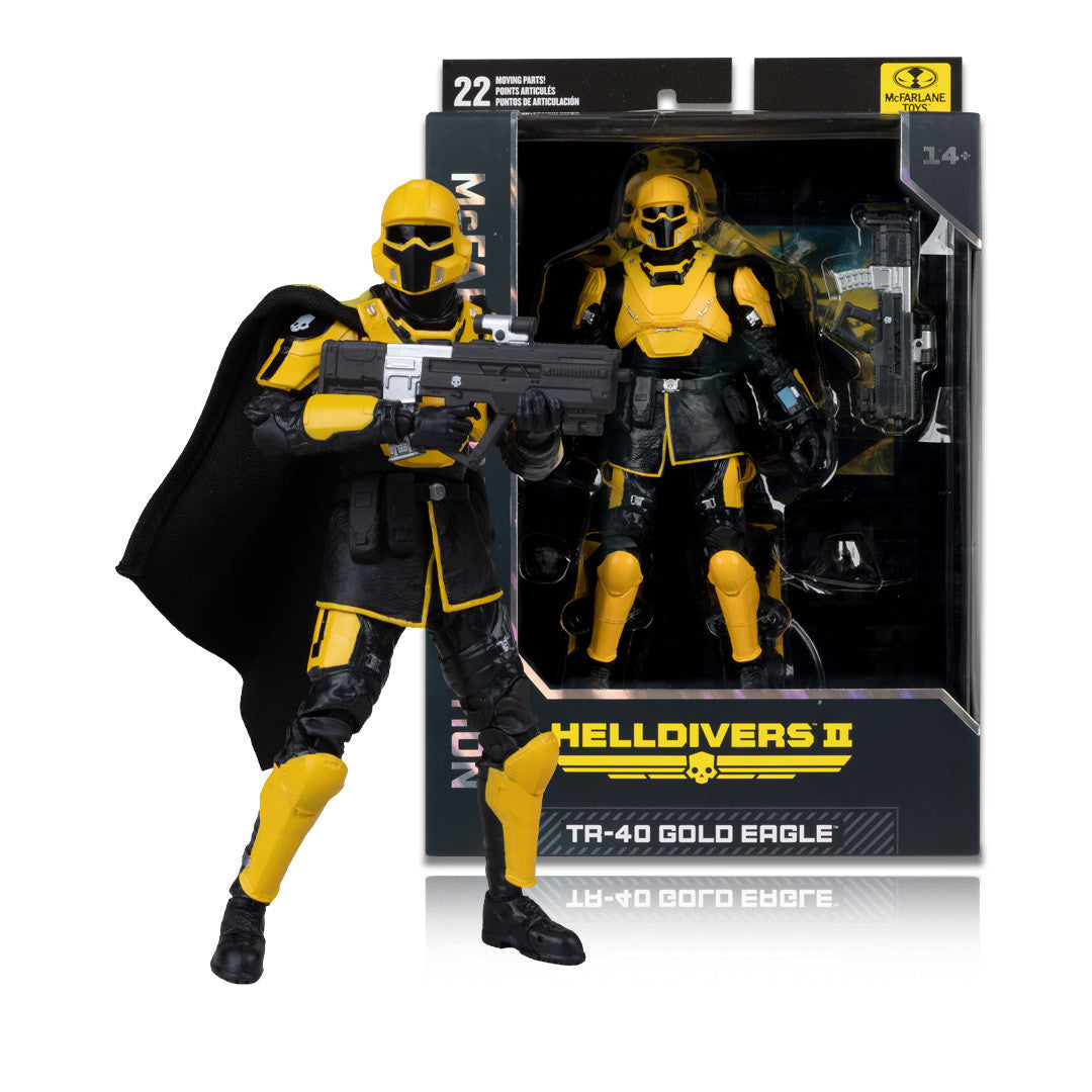 Helldivers II T4-40 Gold Eagle [McFarlane Gaming Edition]