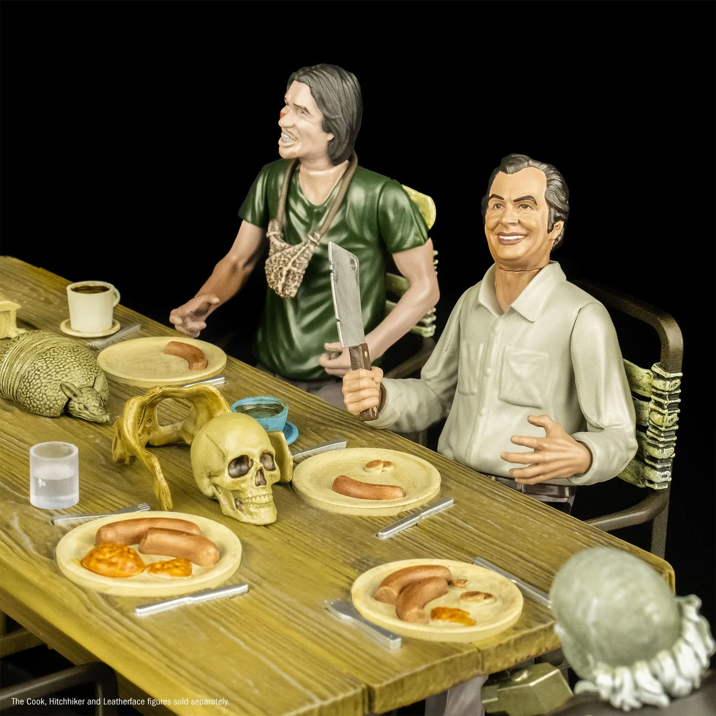 The Texas Chainsaw Massacre Dinner Scene Playset (1974)