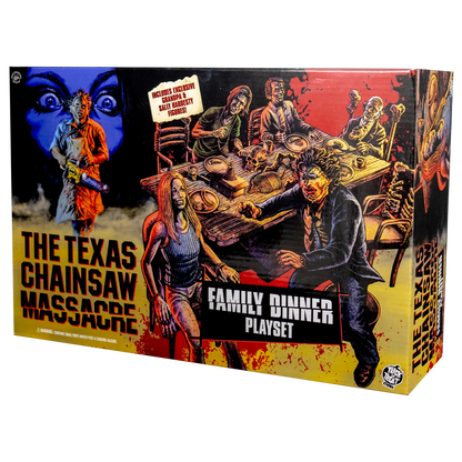 The Texas Chainsaw Massacre Dinner Scene Playset (1974)
