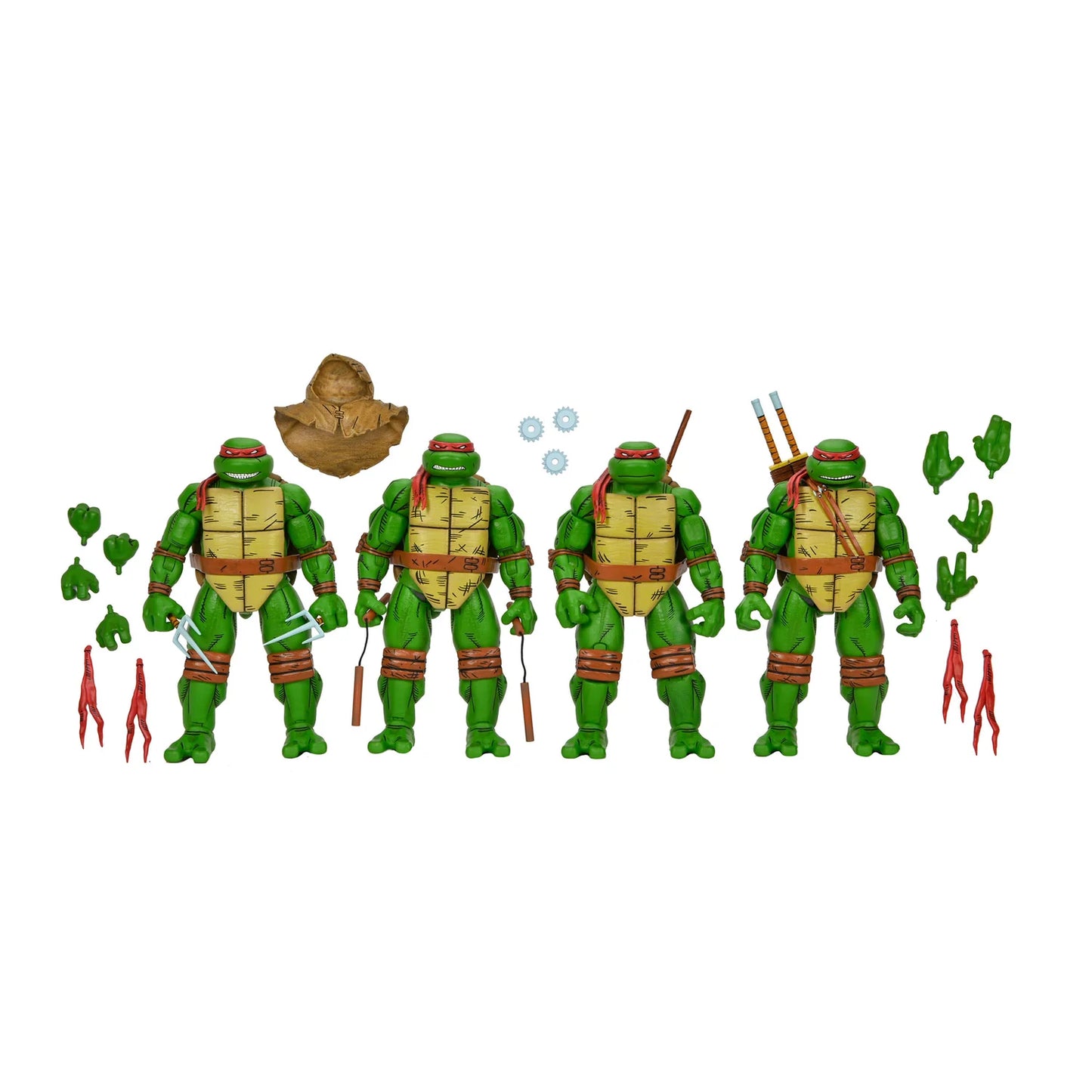 Teenage Mutant Ninja Turtles (Mirage Comics) 7" Figure 4-Pack [Return to New York]