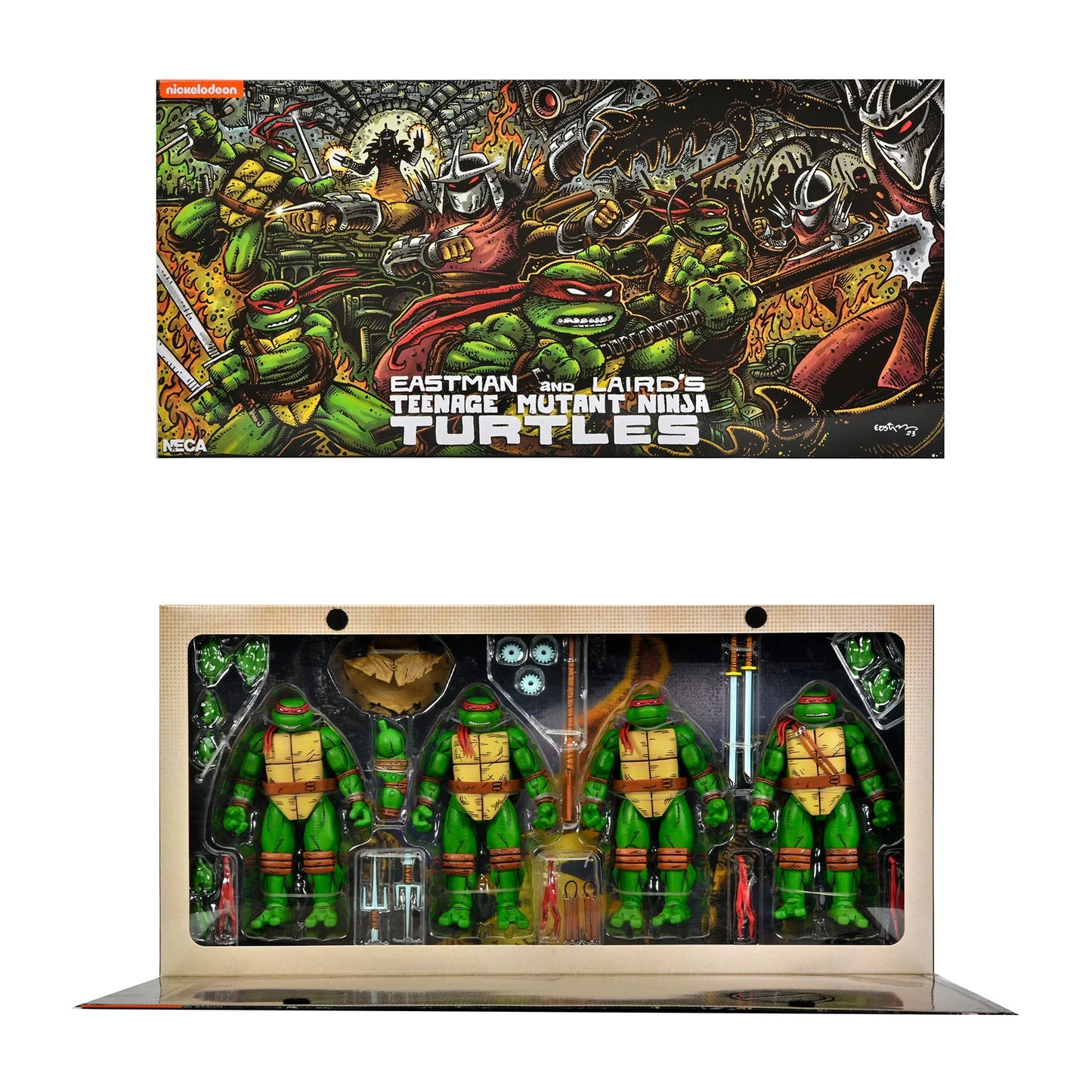 Teenage Mutant Ninja Turtles (Mirage Comics) 7" Figure 4-Pack [Return to New York]