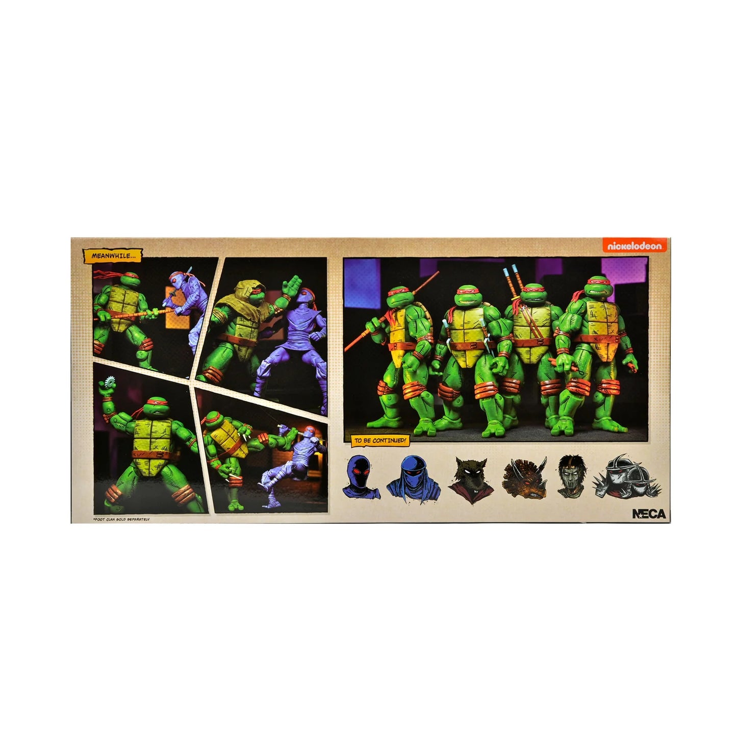 Teenage Mutant Ninja Turtles (Mirage Comics) 7" Figure 4-Pack [Return to New York]