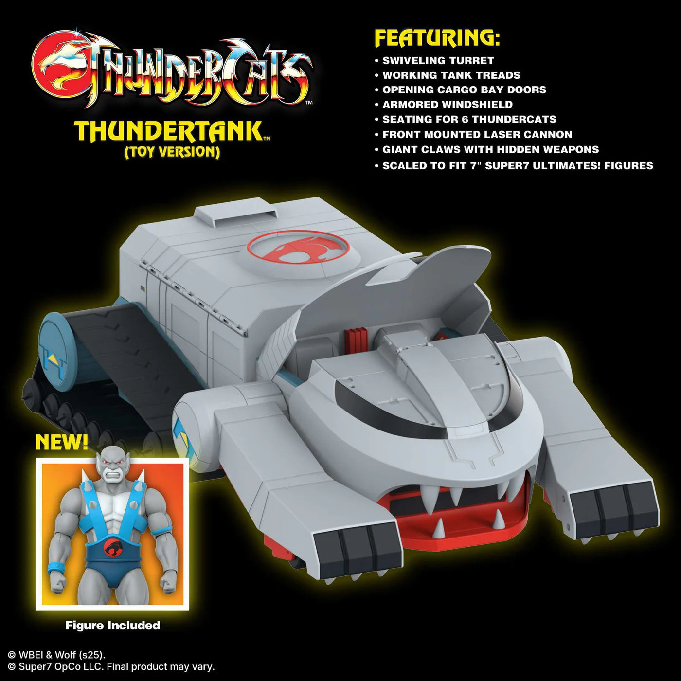 ThunderCats ULTIMATES! Thundertank and Panthro (Toy Colors)