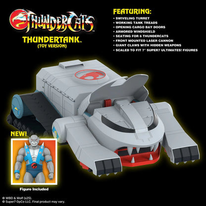 ThunderCats ULTIMATES! Thundertank and Panthro (Toy Colors)