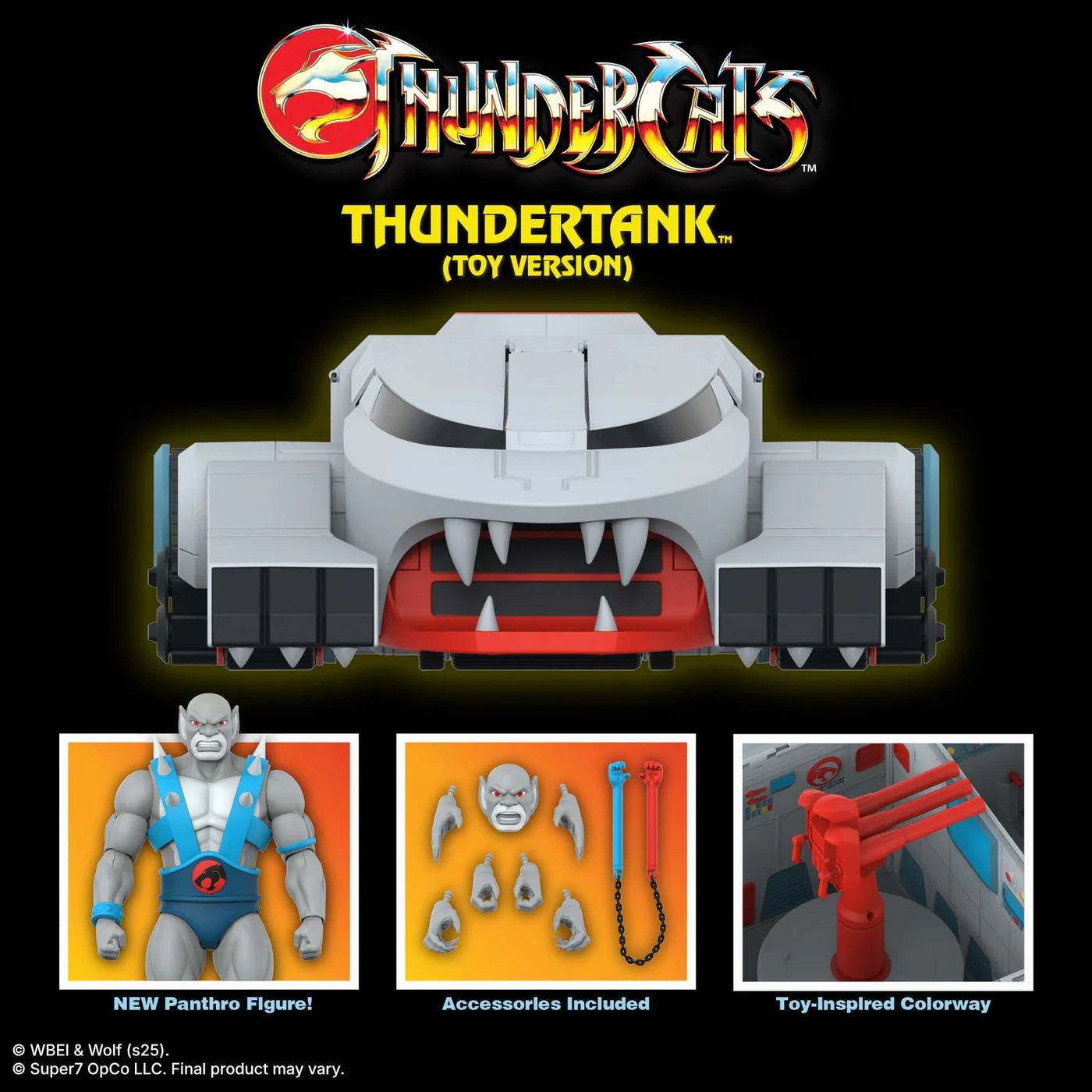 ThunderCats ULTIMATES! Thundertank and Panthro (Toy Colors)