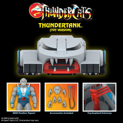 ThunderCats ULTIMATES! Thundertank and Panthro (Toy Colors)