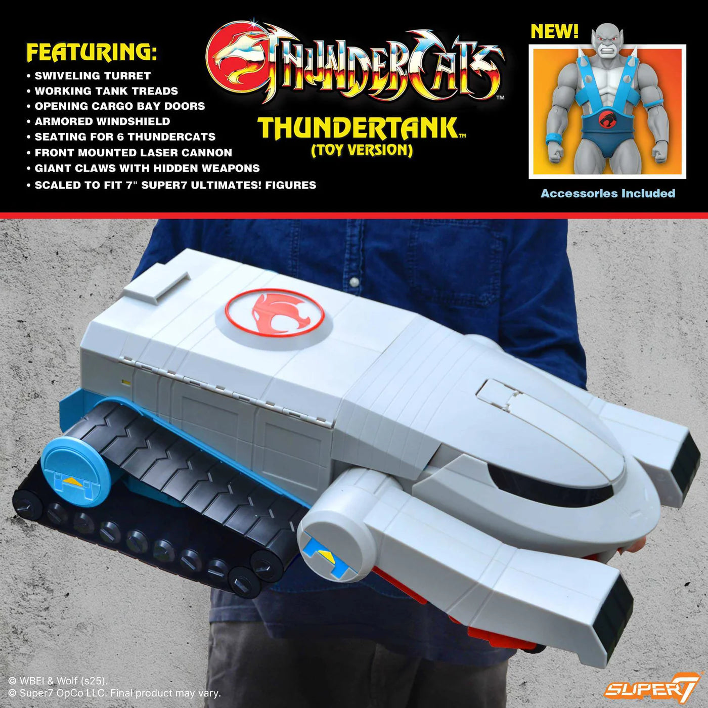 ThunderCats ULTIMATES! Thundertank and Panthro (Toy Colors)