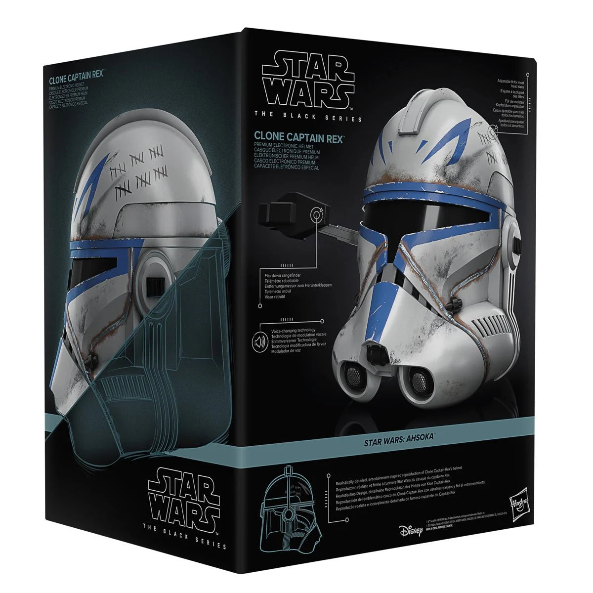 Star Wars The Black Series Clone Captain Rex Electronic Helmet