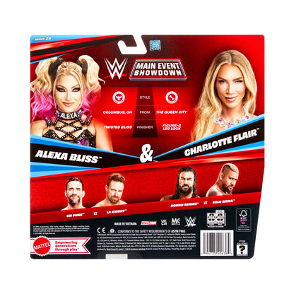 WWE Main Event Showdown Alexa Bliss & Charlotte Flair [Series 29]