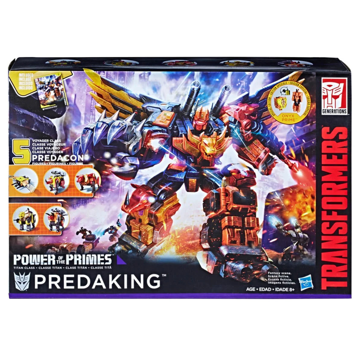 Transformers Power of the Primes Titan Class Predaking