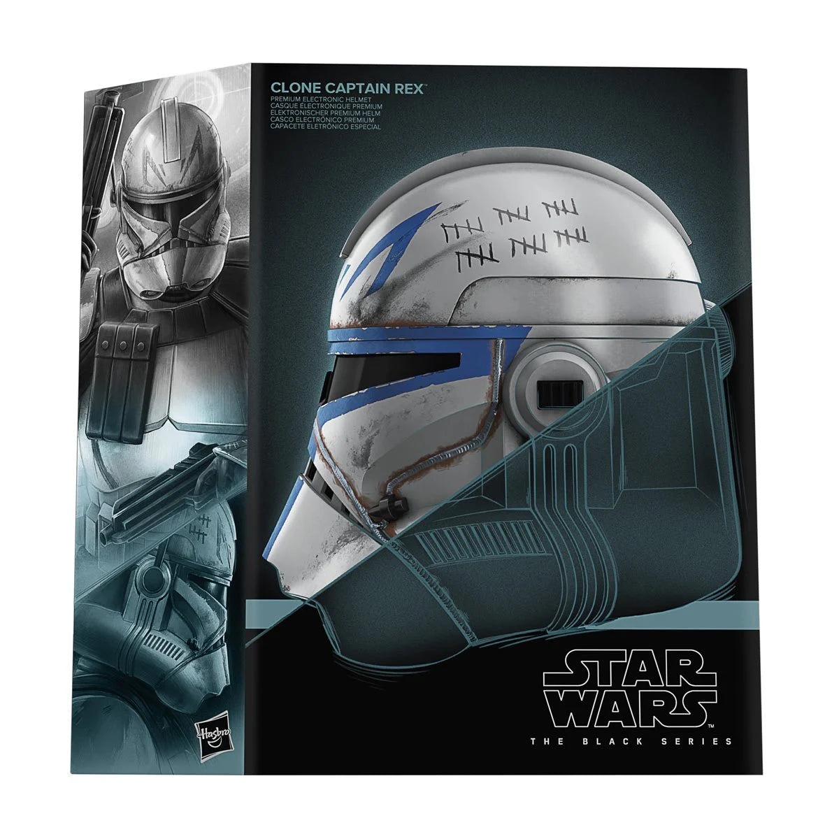 Star Wars The Black Series Clone Captain Rex Electronic Helmet