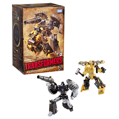 Transformers Timelines Comic Edition Megatron and Bumblebee [Hearts of Steel]