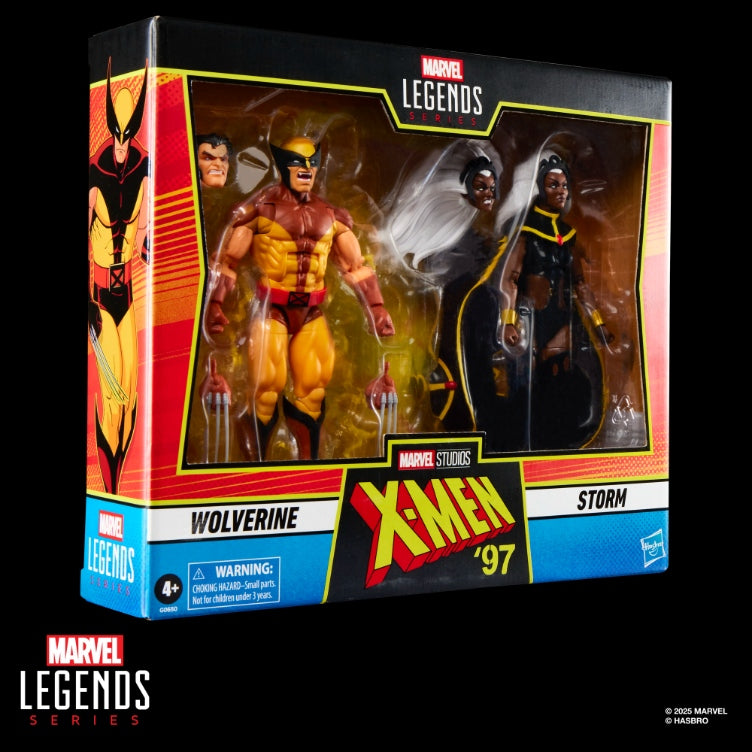 Marvel Legends Series Wolverine and Storm [X-Men '97]