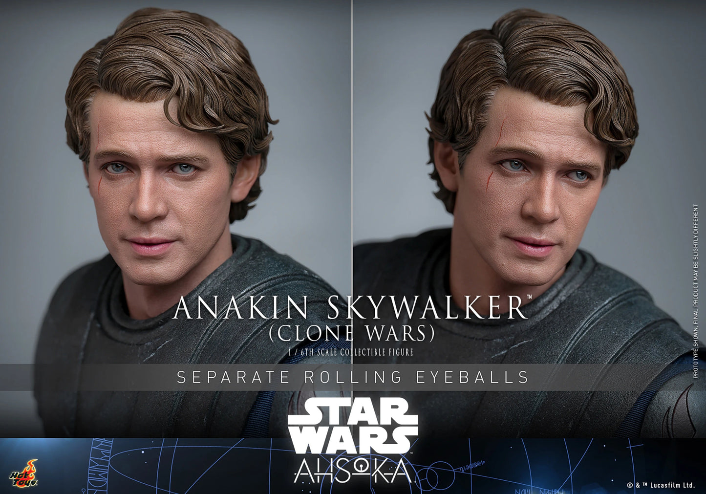 Star Wars Anakin Skywalker (Clone Wars) Sixth Scale Figure [TMS129]