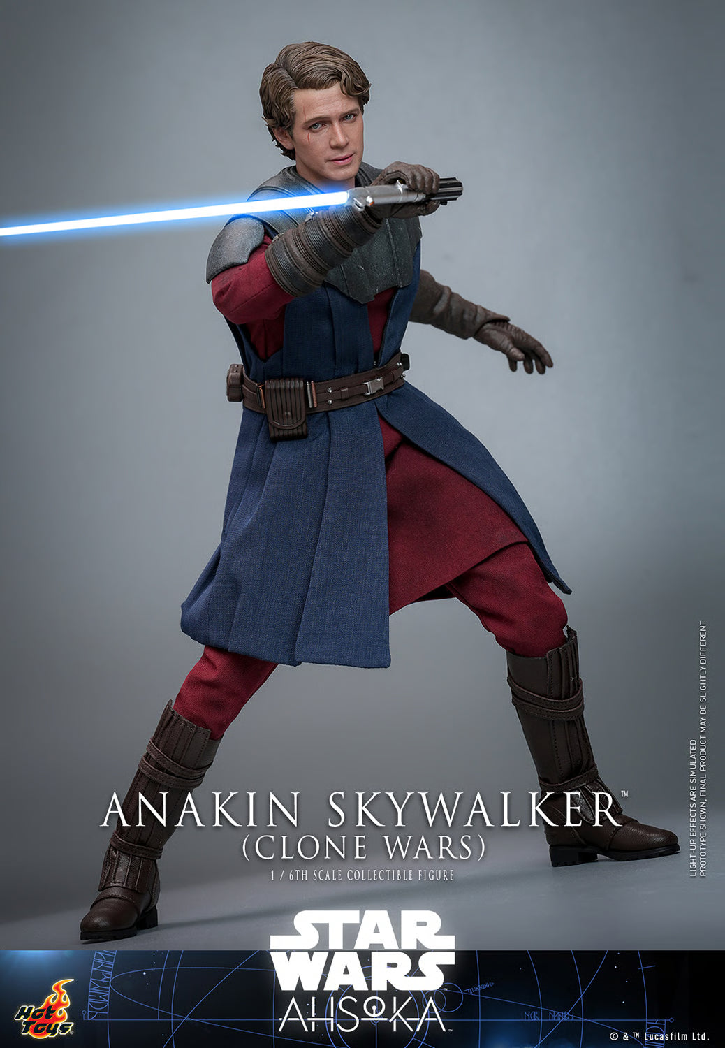Star Wars Anakin Skywalker (Clone Wars) Sixth Scale Figure [TMS129]