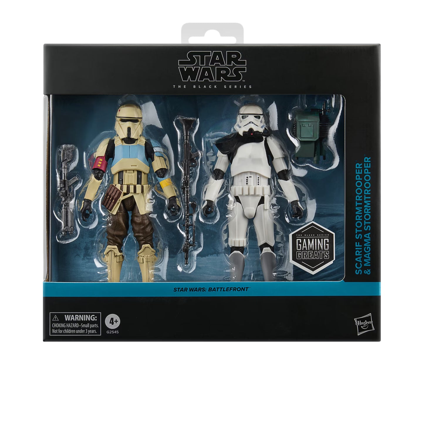 Star Wars The Black Series Scarif Stormtrooper & Magma Stormtrooper [Gaming]