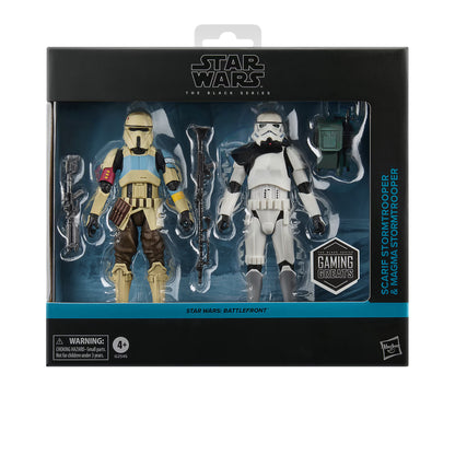 Star Wars The Black Series Scarif Stormtrooper & Magma Stormtrooper [Gaming]