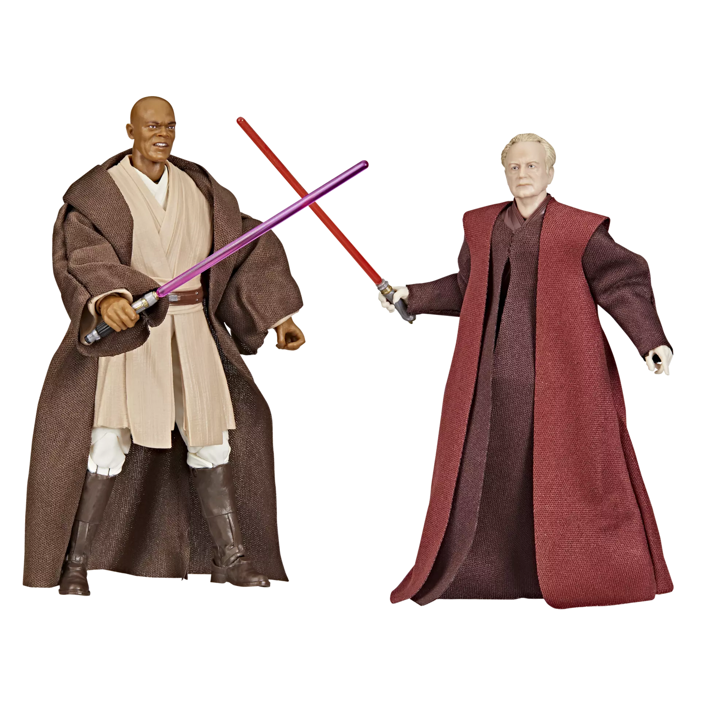 Star Wars The Black Series Mace Windu & Darth Sidious [RotS]