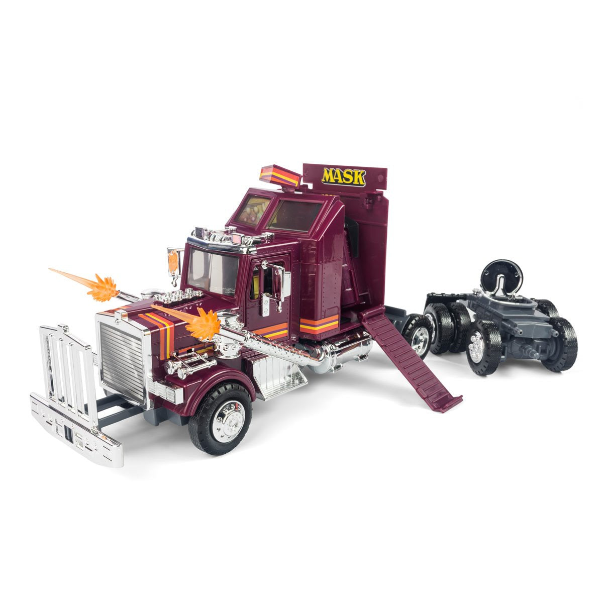 M.A.S.K. Mobile Defense Unit (Rhino) Vehicle with Matt Trakker & Bruce Sato