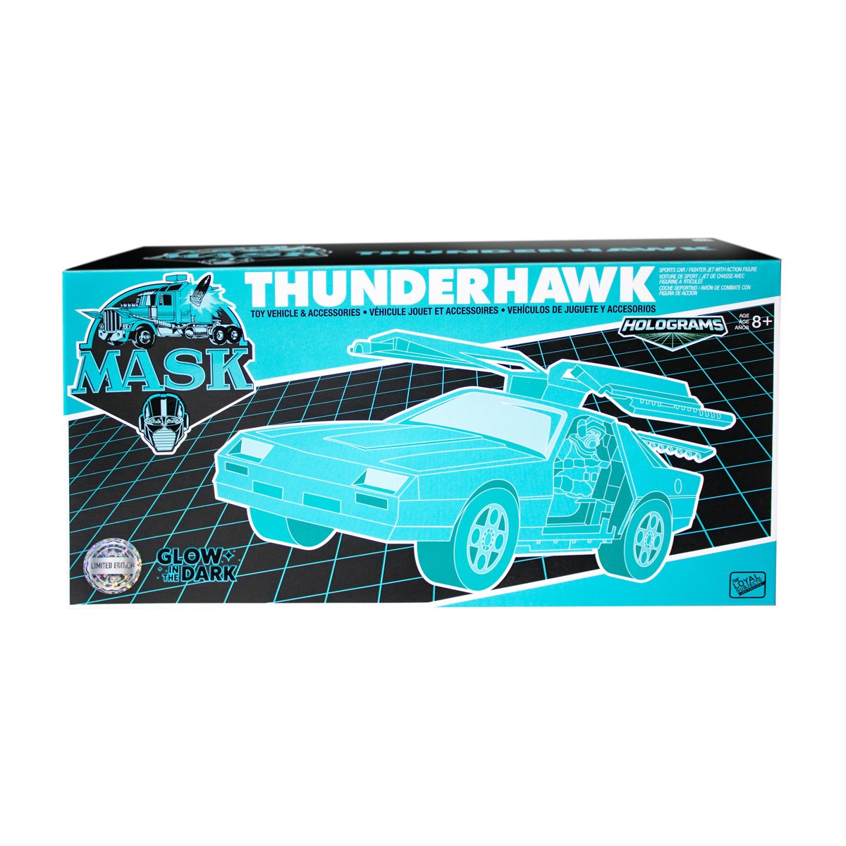 M.A.S.K. Thunderhawk Vehicle with Matt Trakker (Hologram Limited Edition)