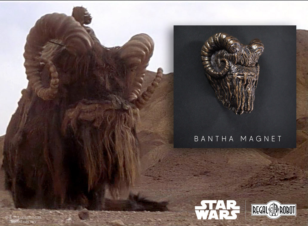 Star Wars Bantha Mini-Sculpture Magnet [Regal Robot Beast Collection]