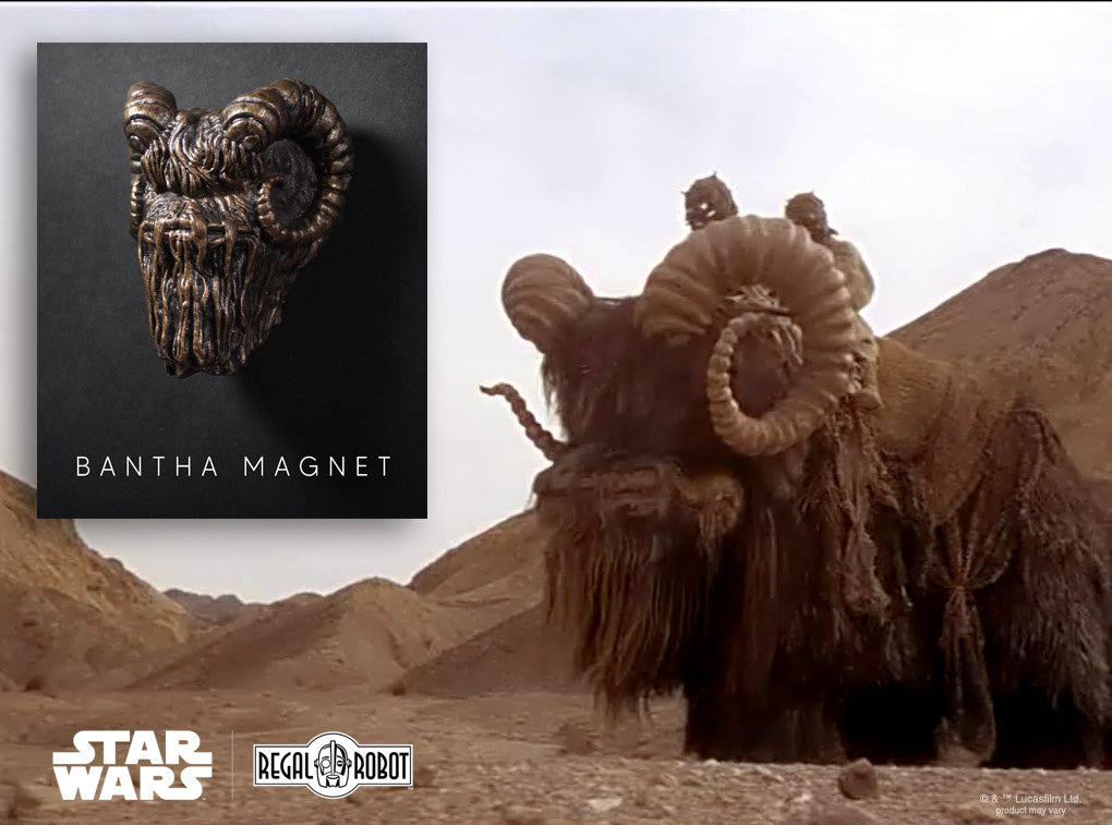 Star Wars Bantha Mini-Sculpture Magnet [Regal Robot Beast Collection]