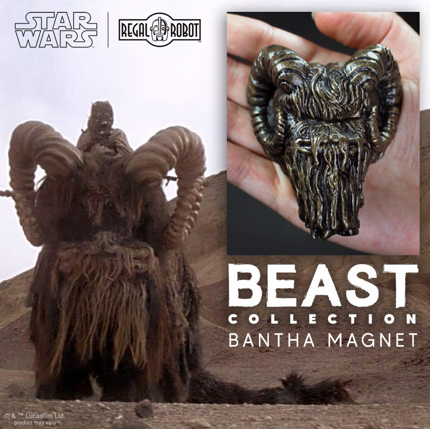 Star Wars Bantha Mini-Sculpture Magnet [Regal Robot Beast Collection]