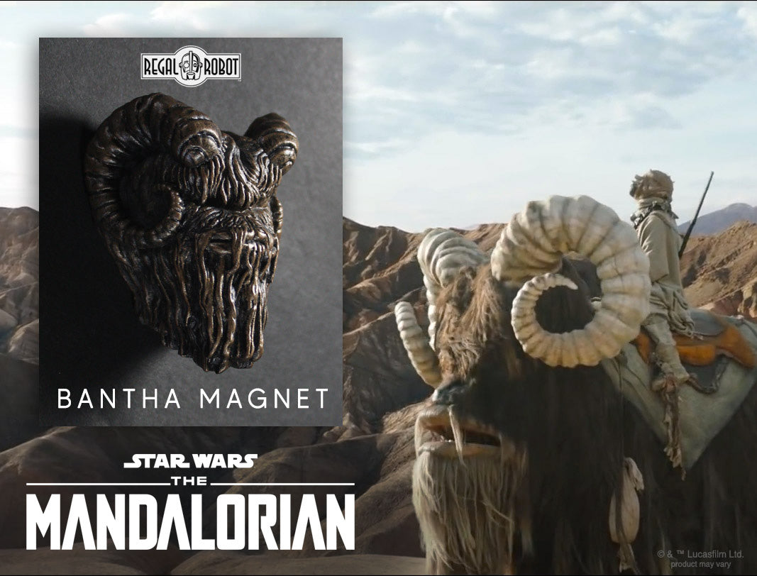 Star Wars Bantha Mini-Sculpture Magnet [Regal Robot Beast Collection]