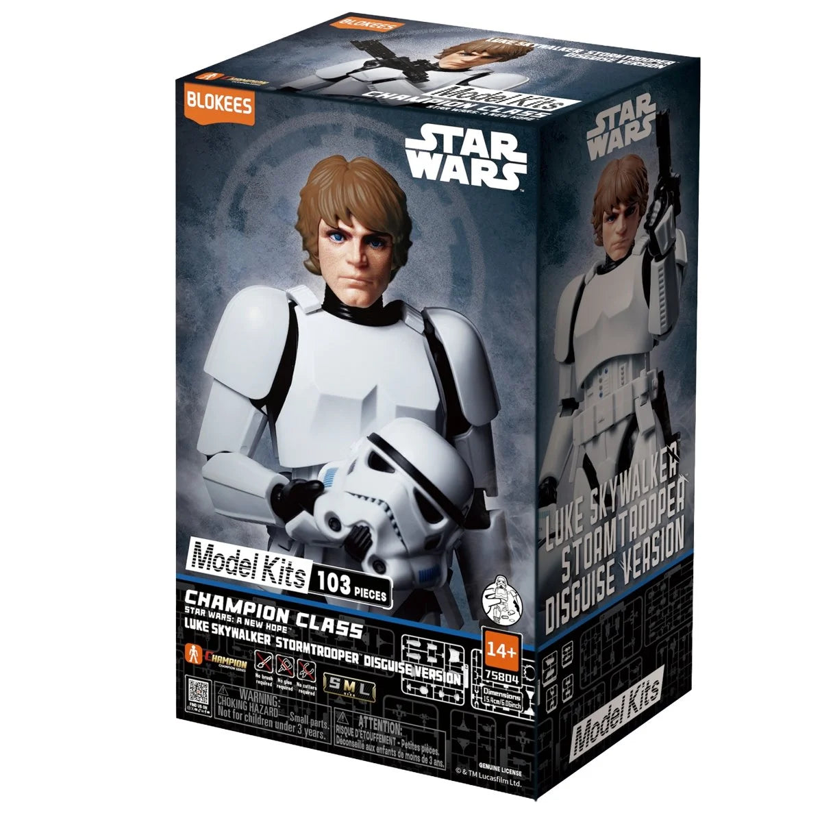 Star Wars Blokees Champion Class 04 Luke Skywalker (Stormtrooper Disguise) [ANH]