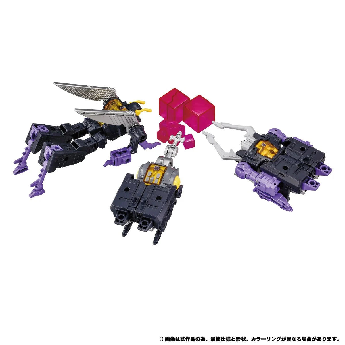 Transformers Takara Tomy Dramatic Capture Series Decepticons Part 2