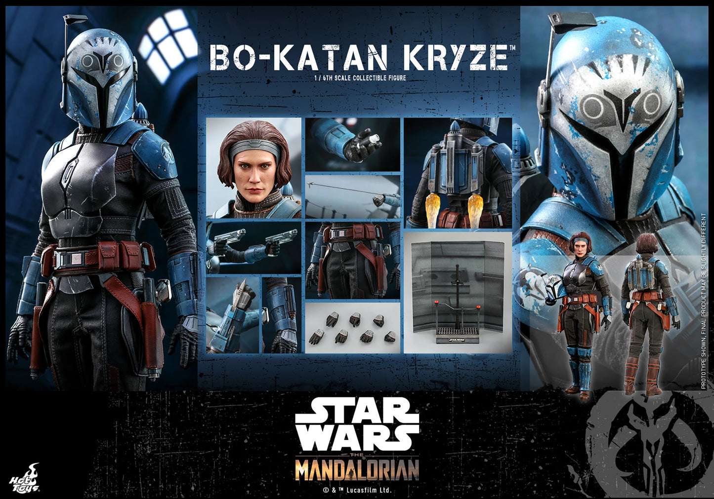 Star Wars Bo-Katan Kryze Sixth Scale Figure (TMS035)