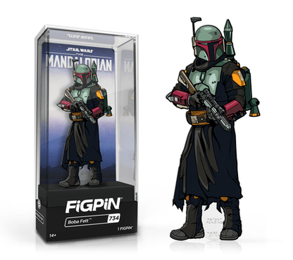 Star Wars FiGPiN #734 Boba Fett Collectible Pin