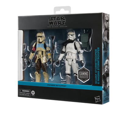 Star Wars The Black Series Scarif Stormtrooper & Magma Stormtrooper [Gaming]