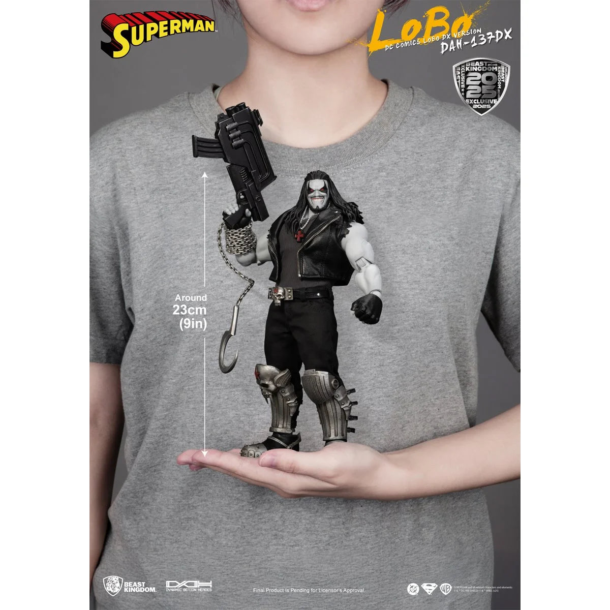 DC Dynamic 8ction Heroes Lobo DAH-137DX Deluxe Figure (SDCC 2025 Previews Exclusive)