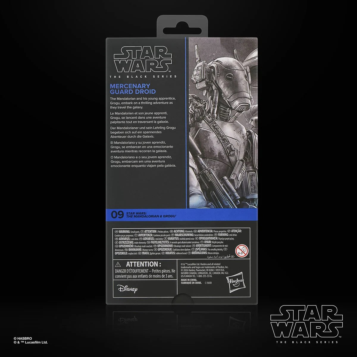Star Wars The Black Series Mercenary Guard Droid [TMaG]