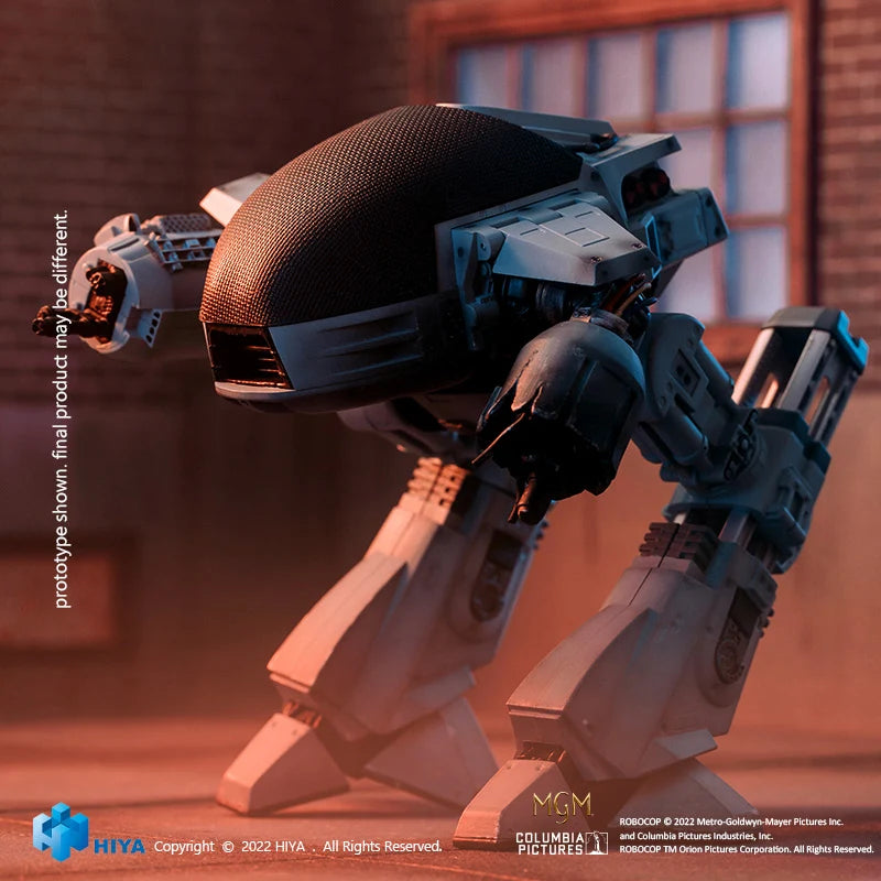 RoboCop Exquisite Mini Series ED-209 (Battle Damaged) 1:18 Scale Figure