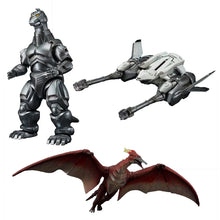 Godzilla S.H.MonsterArts Godzilla vs. Mechagodzilla, Garuda, & Fire Rodan Action Figure Set (Makuhari Decisive Battle Version)