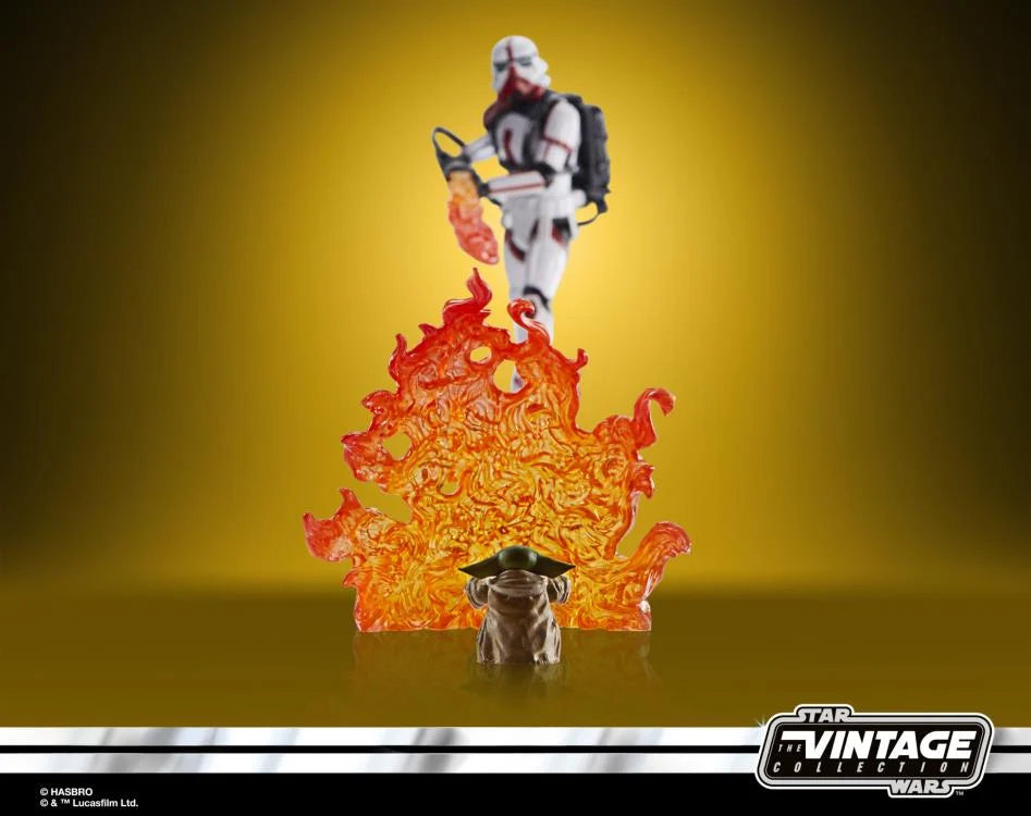 Star Wars The Vintage Collection Incinerator Trooper & Grogu