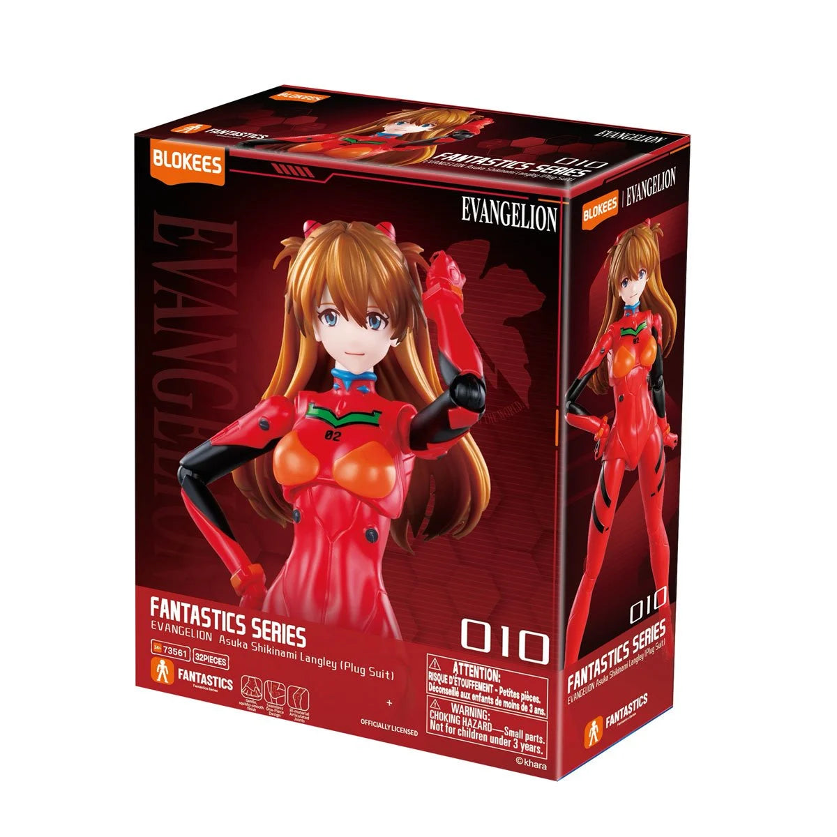 Evangelion Fantastics Series 03 Asuka Shikinami Langley (Plug Suit Ver.)