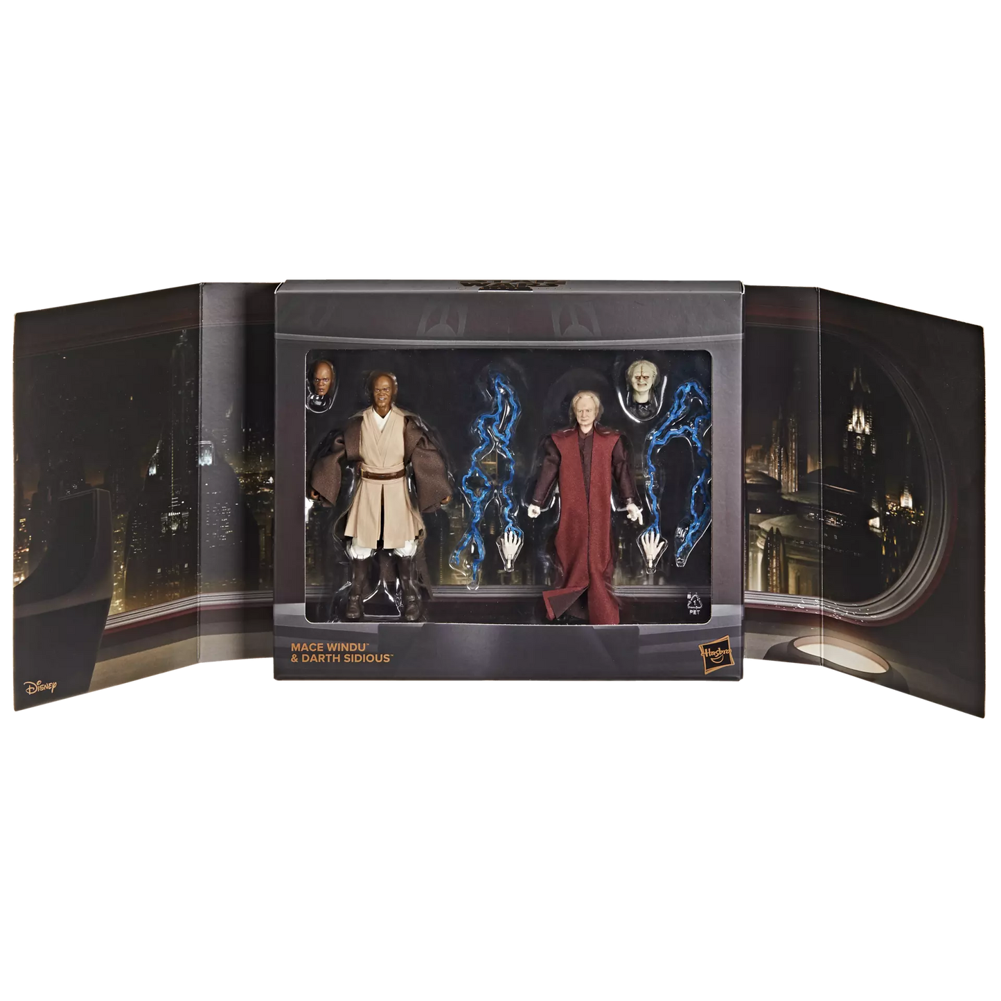 Star Wars The Black Series Mace Windu & Darth Sidious [RotS]