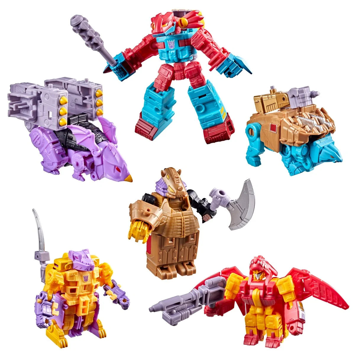 Transformers Age of the Primes Commander Class Decepticon Monstructor 6-Figure Combiner Set