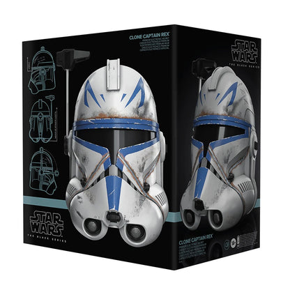 Star Wars The Black Series Clone Captain Rex Electronic Helmet