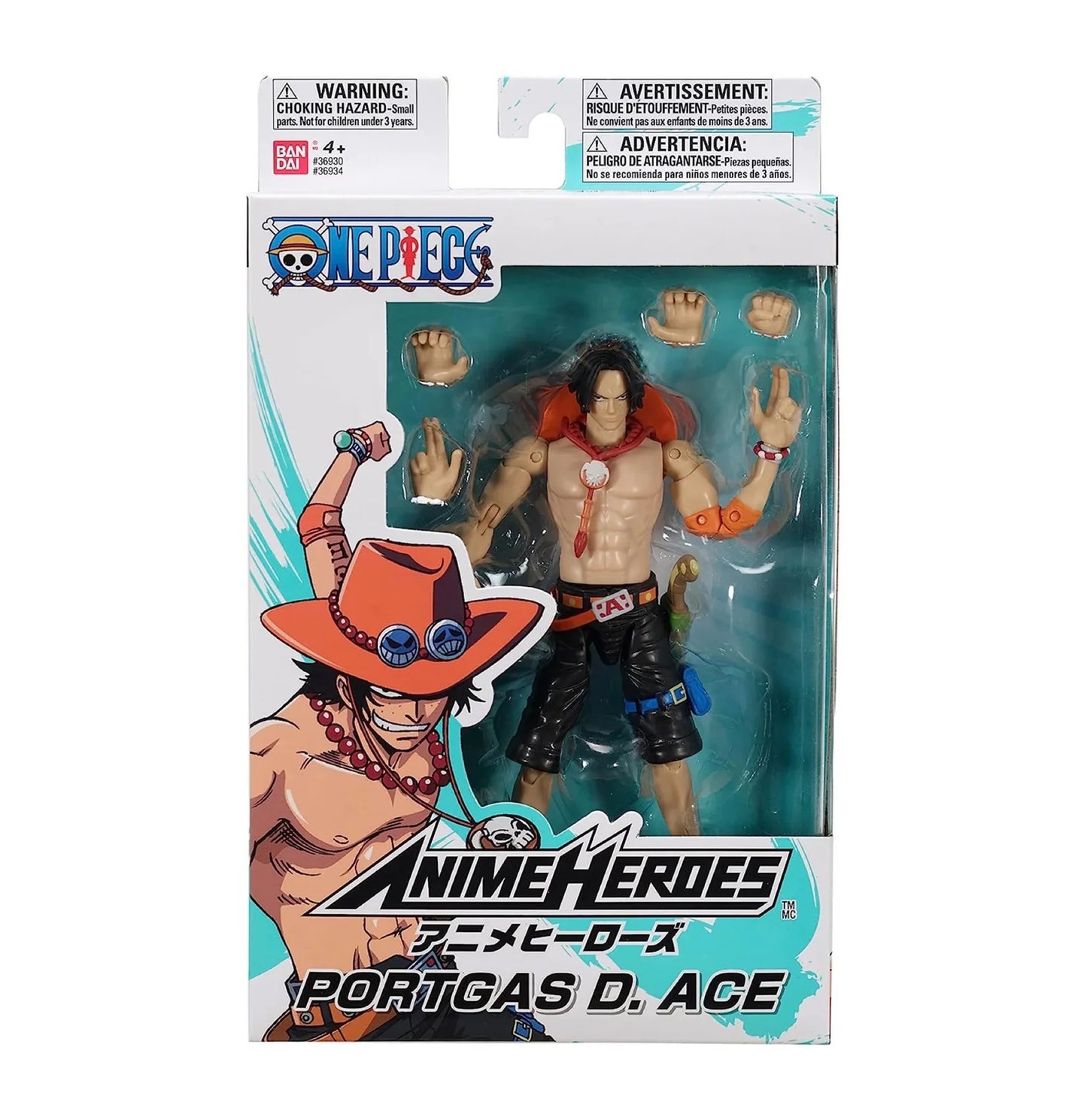 One Piece Anime Heroes Portgas D. Ace Figure [One Piece]